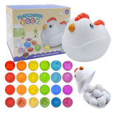 Game Toy Match Eggs Vegetable Recognize Sensory Eggs Matching Shapes Baby Toys 0-12 Months